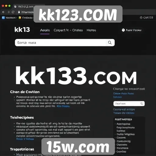Experiência de usuário no site kk123.COM é analisada